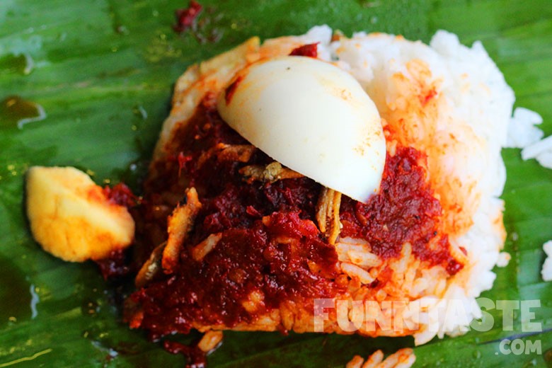 Food Review: RM1 Nasi Lemak, Restoran Warisan Sambal Opah @ USJ 9