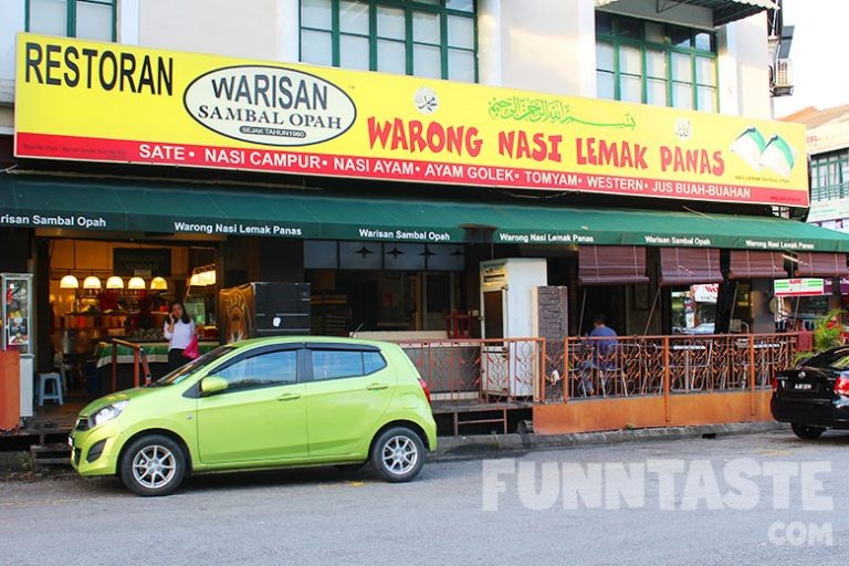Food Review: RM1 Nasi Lemak, Restoran Warisan Sambal Opah @ USJ 9