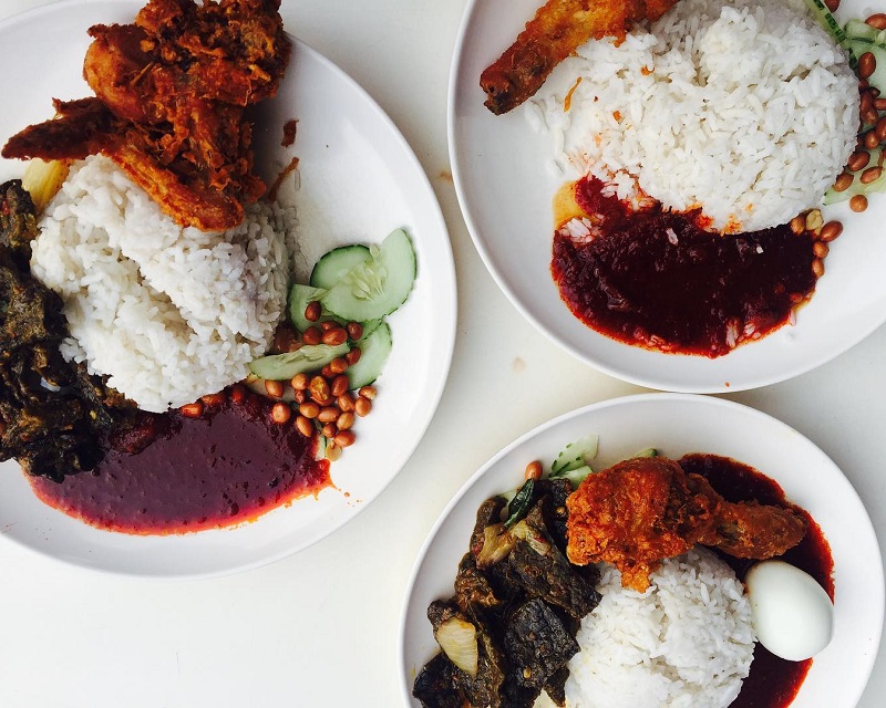 nasi lemak cinta sayang shah alam