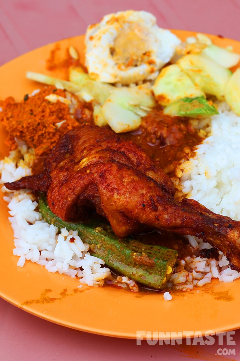 Food Review Nasi Kandar Ayam Merah Nasi Ganja Yong Suan Ipoh