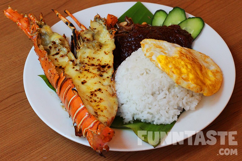 Food Review: Lobster Nasi Lemak @ Just Seafood, Sunway ...