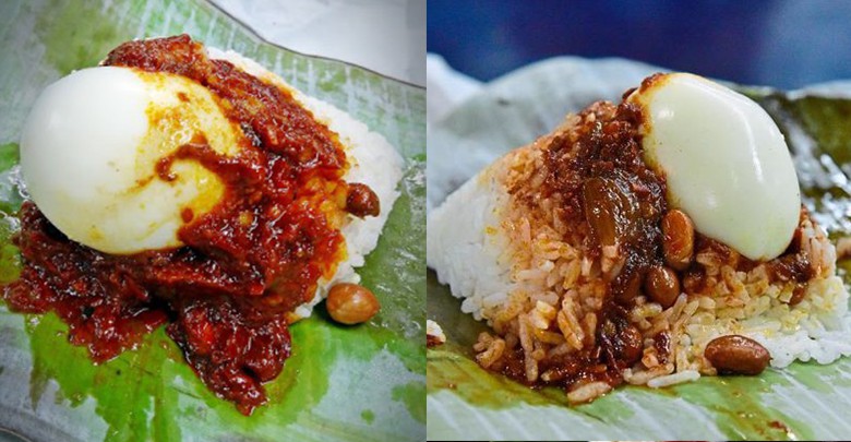 Nasi lemak daun pisang near me