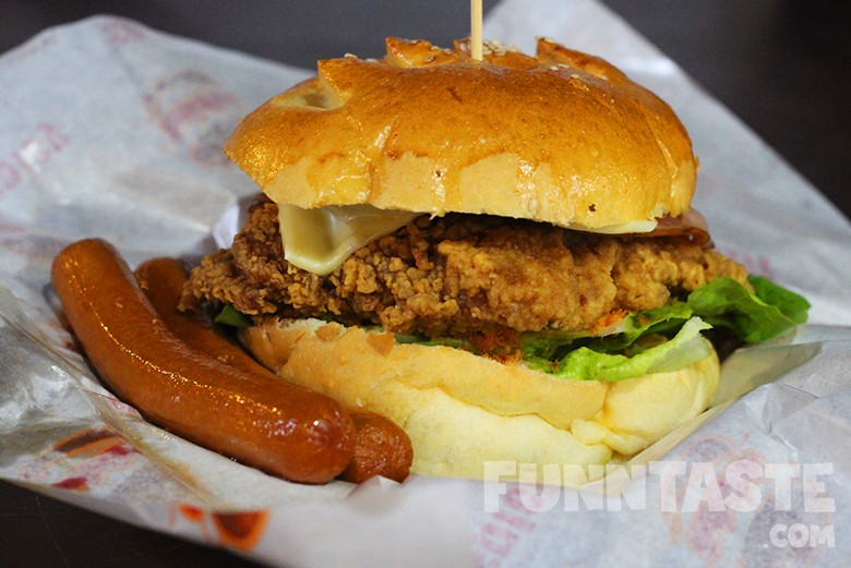 Food Review Kaw Kaw Burger Wangsa Maju Kuala Lumpur