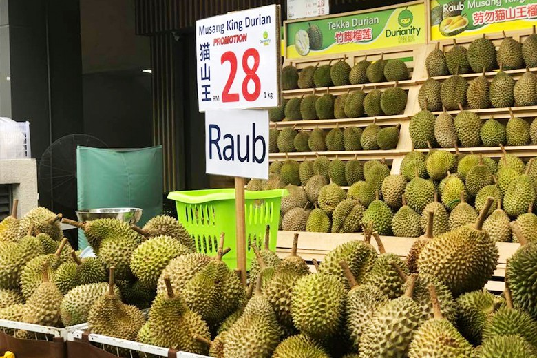 Durian udang price merah Senarai harga