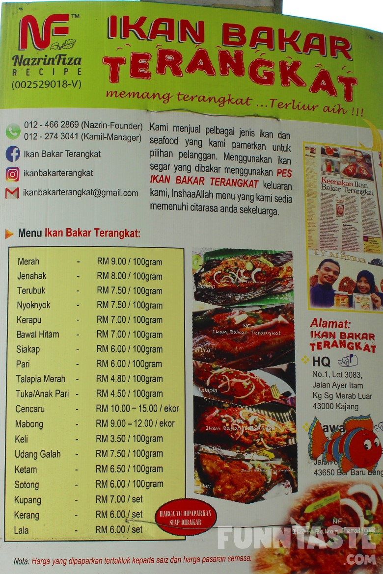 One ikan bakar