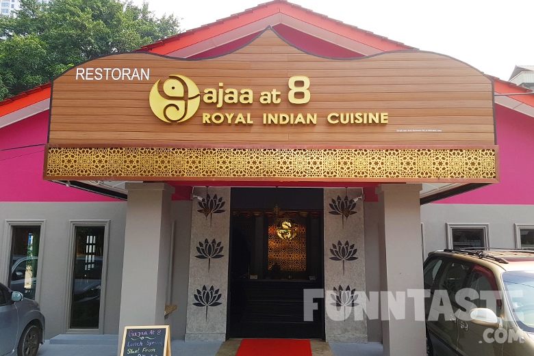 Food Review Gajaa at 8, Royal Indian Cuisine Lorong Maarof, Bangsar