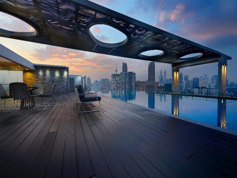 10 Rooftop Infinity Pools with Petronas Twin Towers View