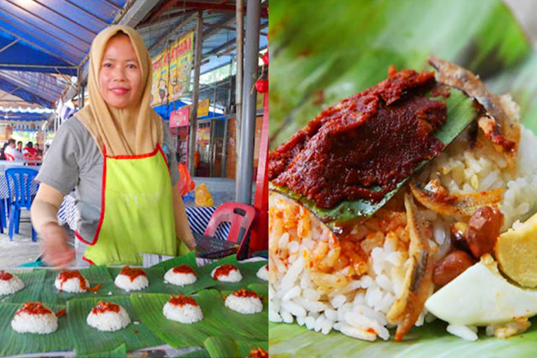 Nasi lemak taman maluri