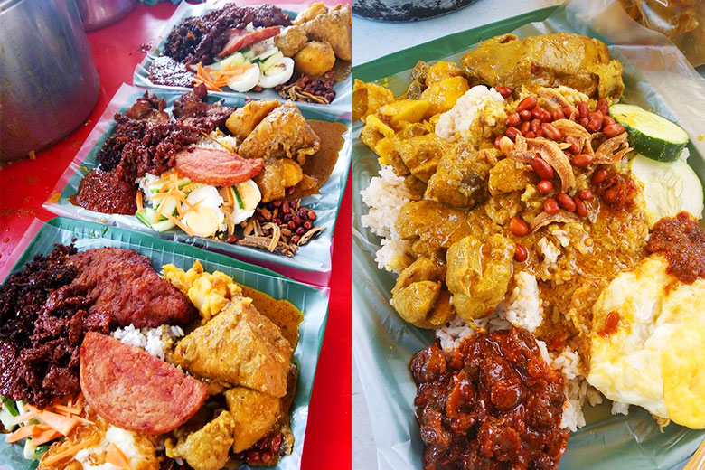 Nasi lemak taman maluri