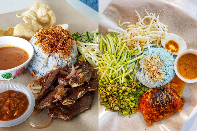 Nasi kerabu warisan kito