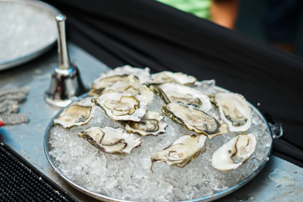 Shucked oyster bar