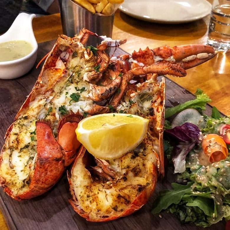 Lobster & kays steak Restaurant Style