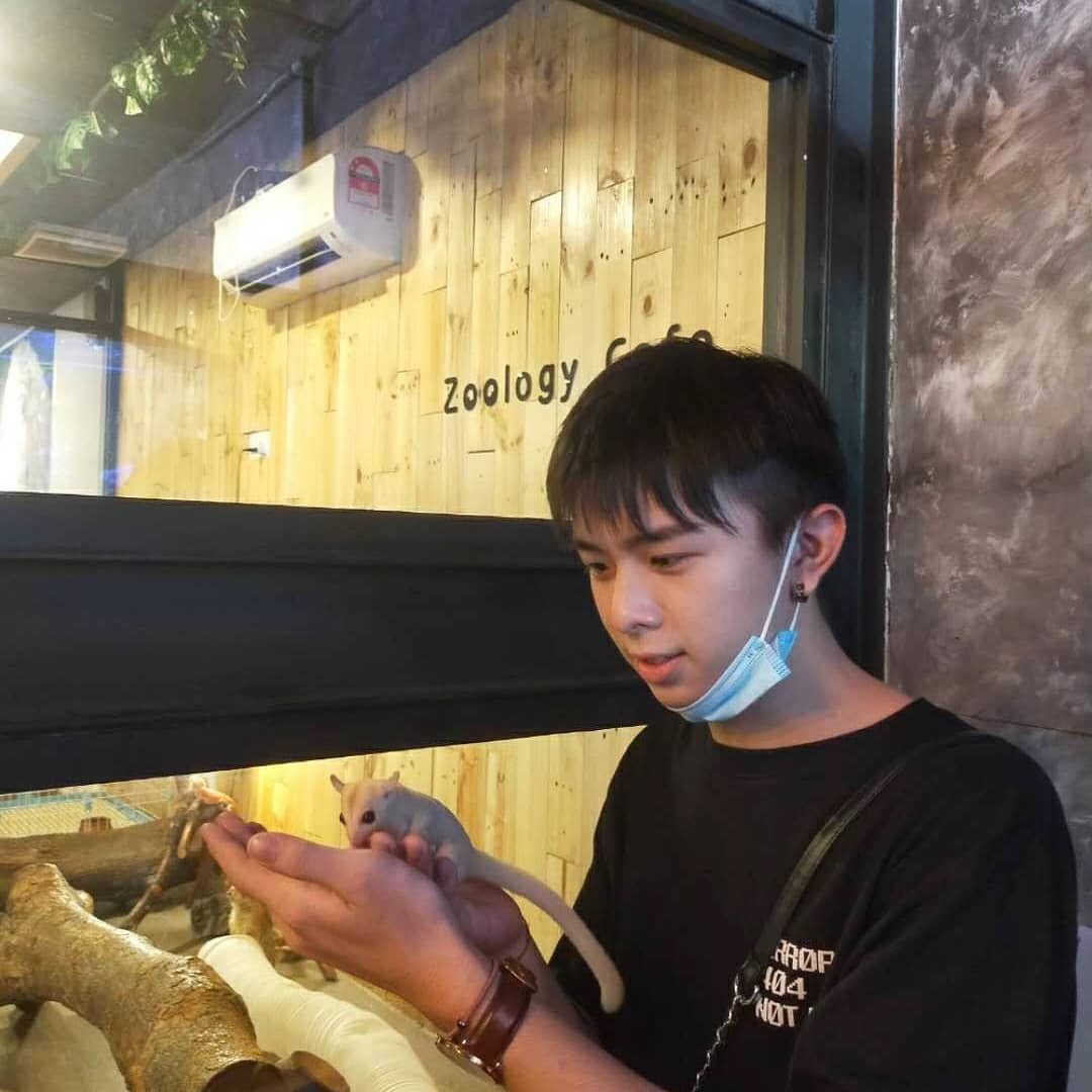 This Animal Themed Cafe Lets You Pet Wildlife Like Iguana, Snake & More