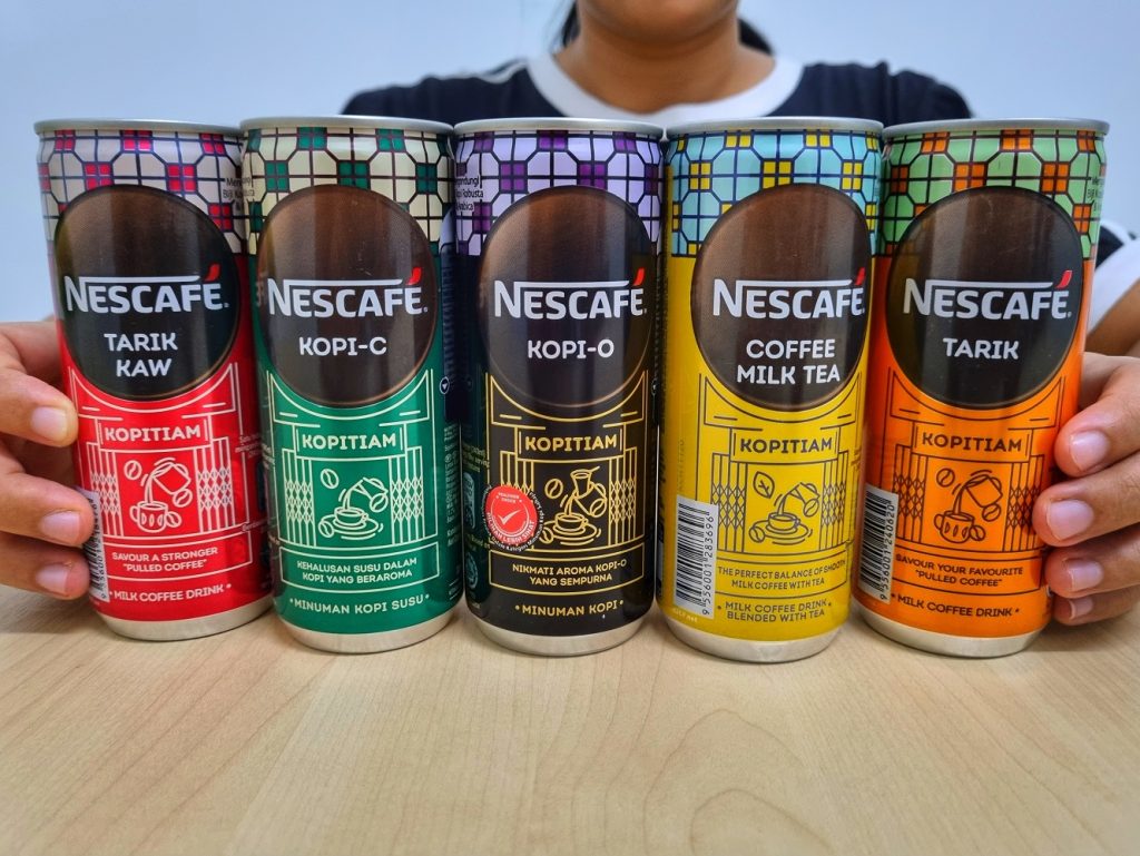 Nescafé Just Launched 2 New Coffee Can Drinks—Kopi-C And Kopi Cham